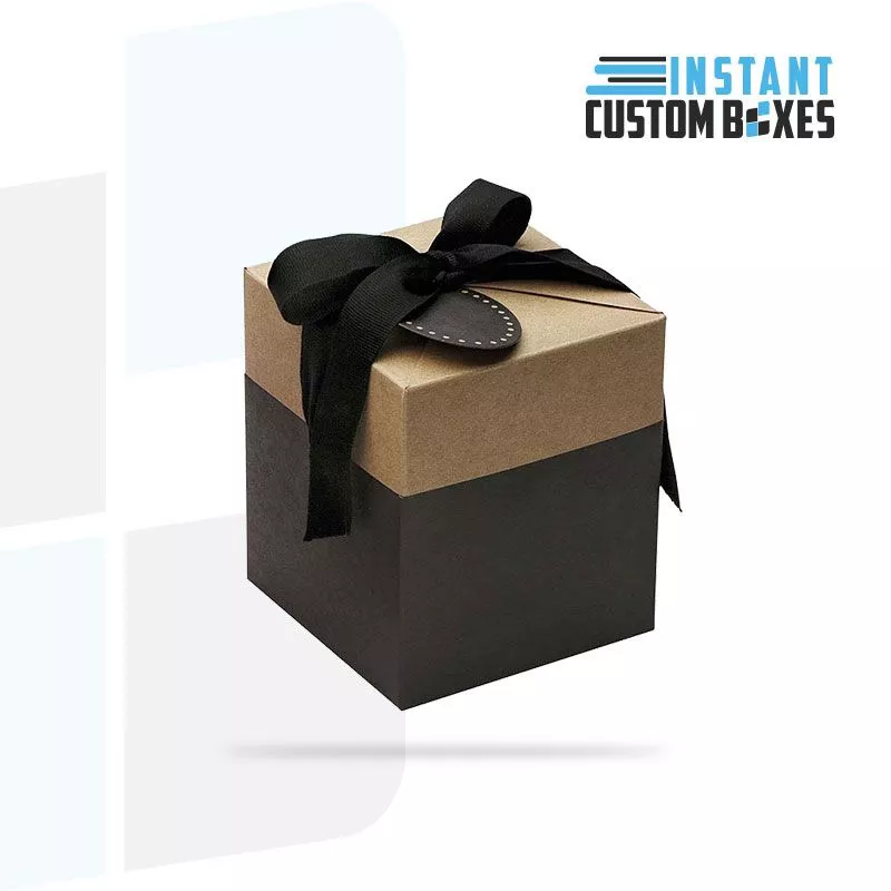 Custom Aqua Popup Gift Boxes