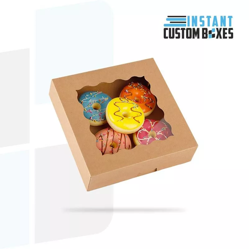 Custom Design Kraft Bakery Boxes