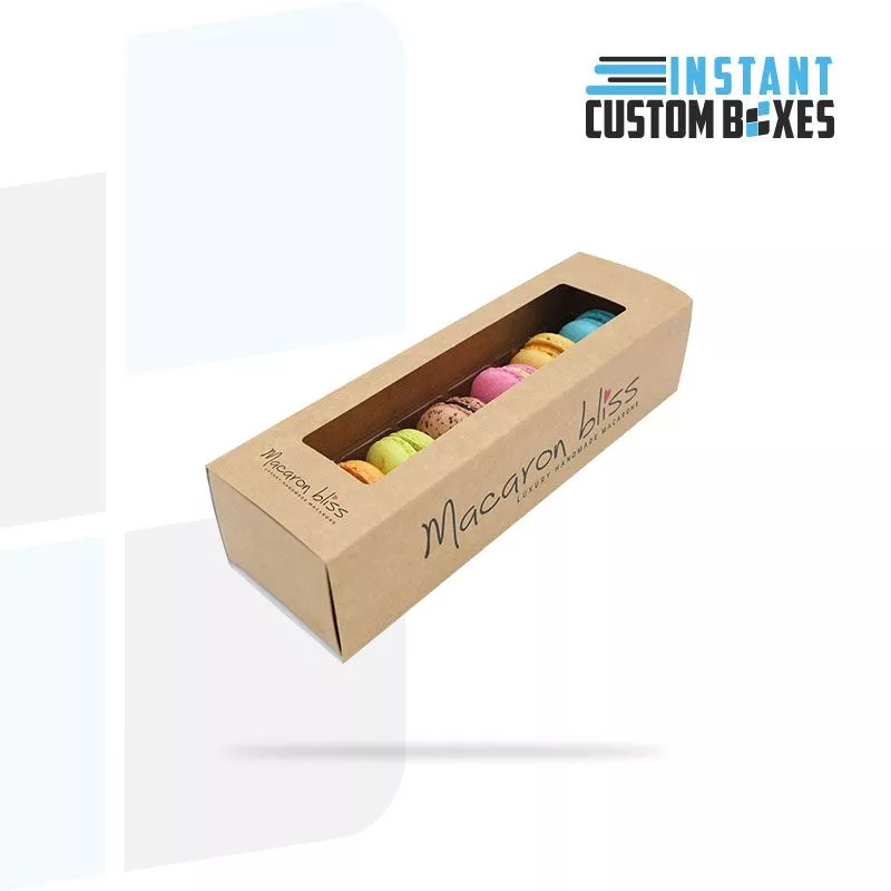 Custom Kraft Macaron Boxes