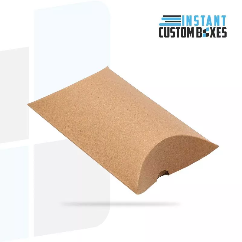 Custom Kraft Pillow Boxes