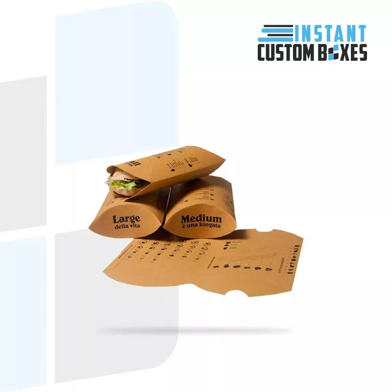 Custom Kraft Sandwich Boxes