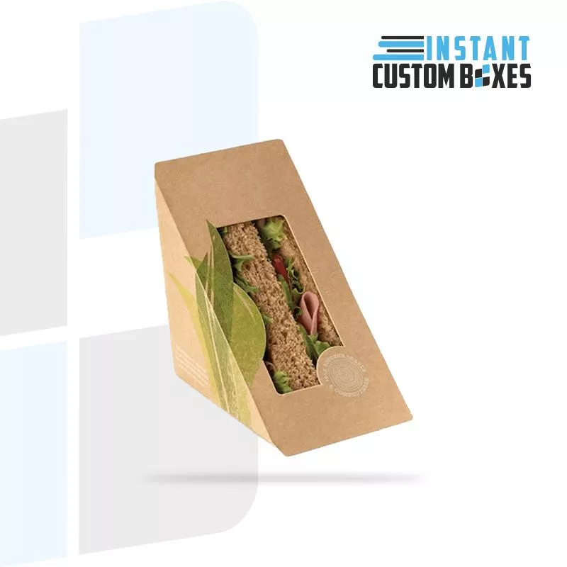 Custom Kraft Sandwich Boxes