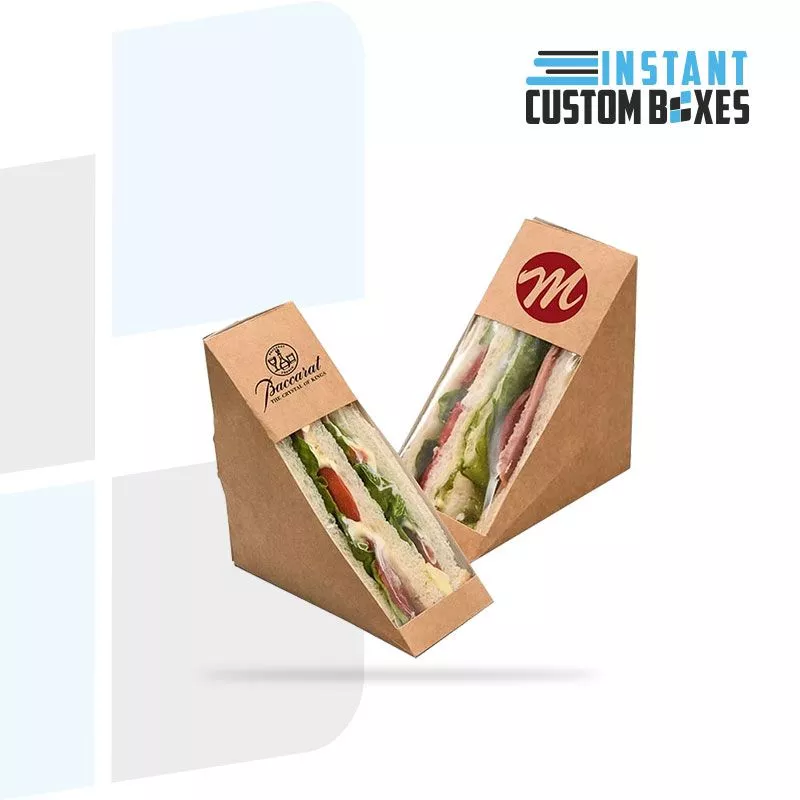 Custom Kraft Sandwich Boxes