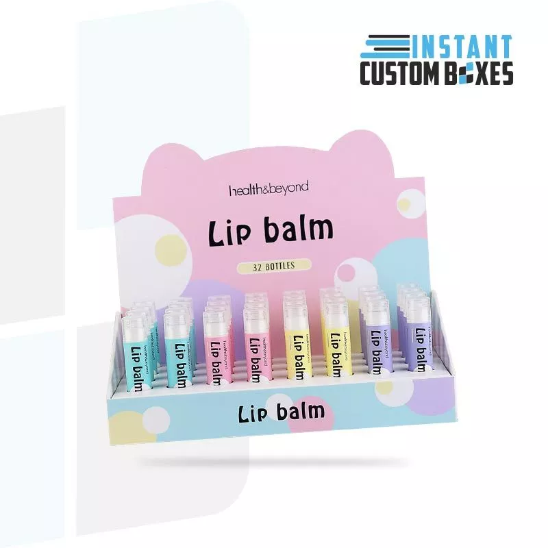 Custom Lip Balm Display Boxes