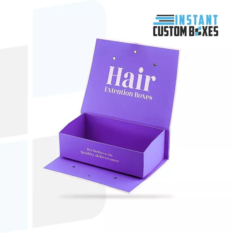 Custom Rigid Hair Extension Boxes