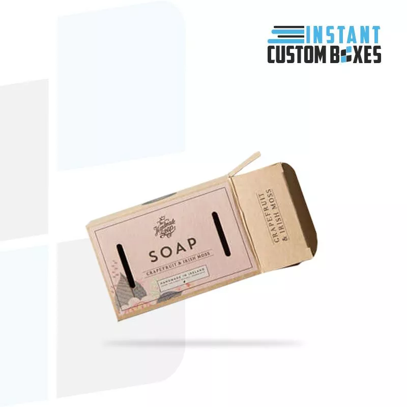 Custom Soap Boxes with Die Cut Window