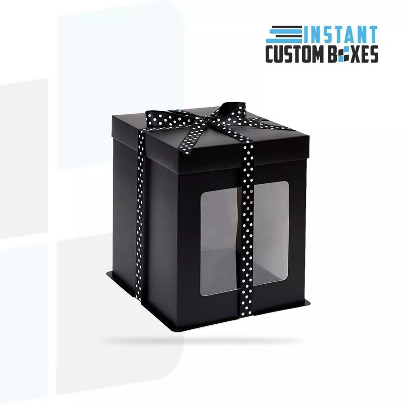 Custom Tall Cake Boxes