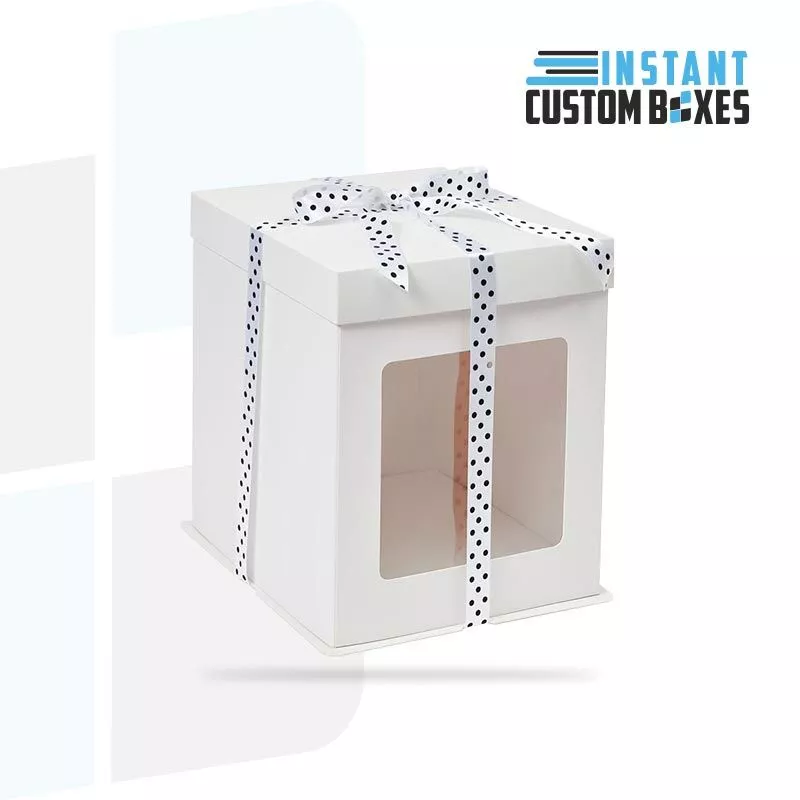 Custom Tall Cake Boxes