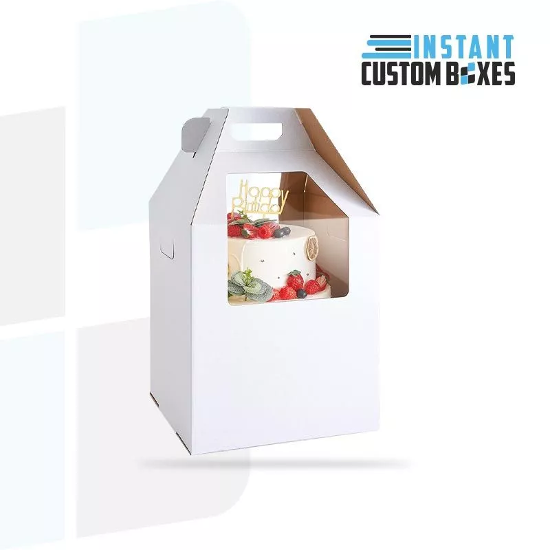 Custom Tall Cake Boxes