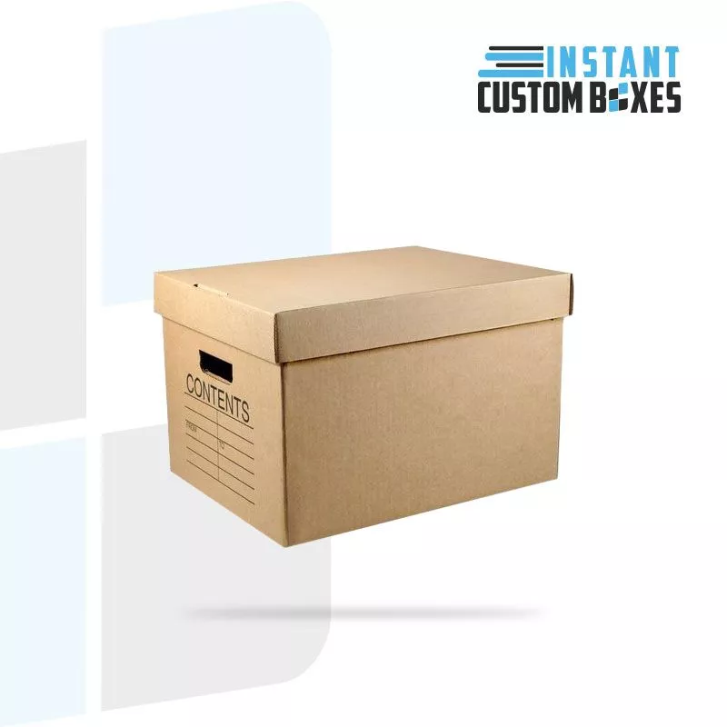 Custom Corrugated Cardboard Lid & Tray Boxes