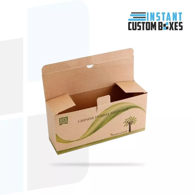 Custom Eco friendly Kraft Health Care Boxes