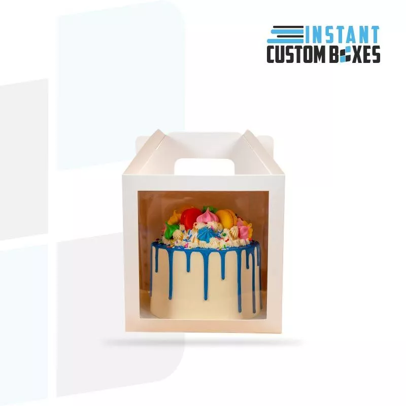 Custom Gable Cake Boxes