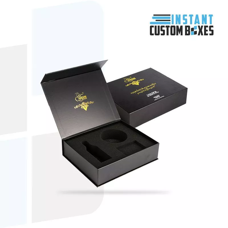 Custom Gold foil Boxes