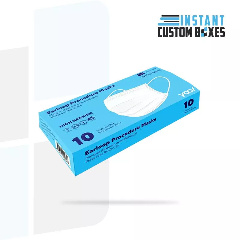 Custom Healthcare Mask Boxes