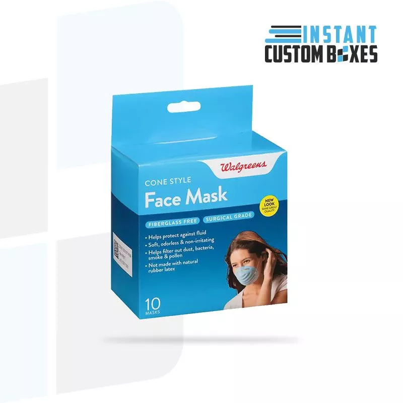 Custom Healthcare Mask Boxes