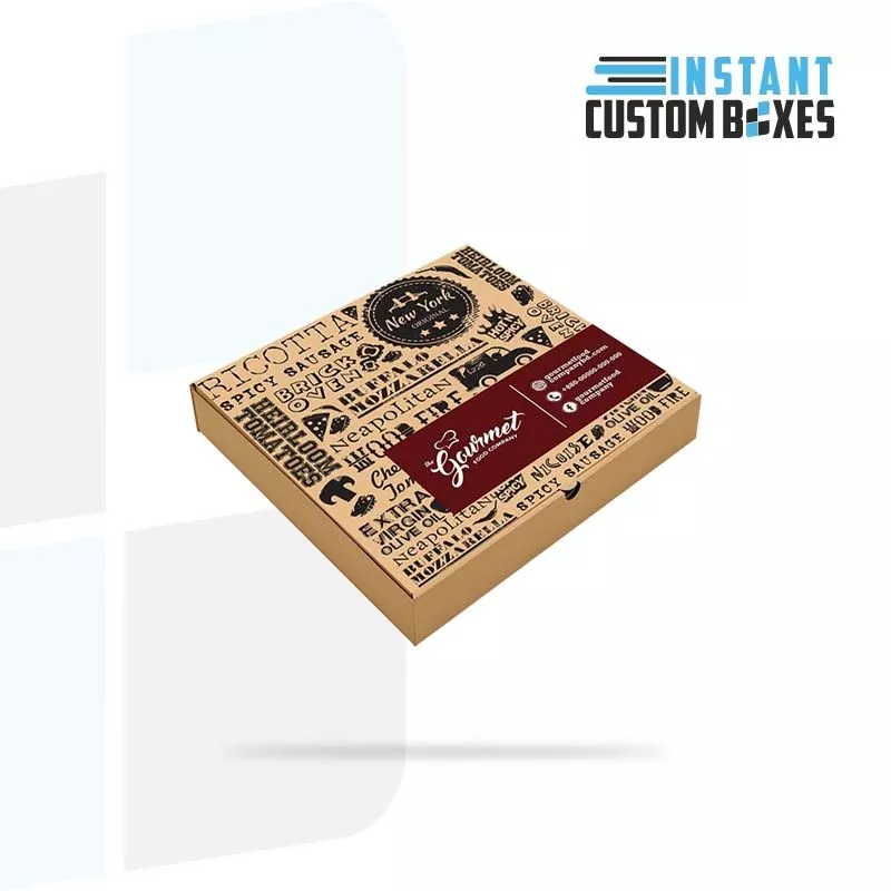 Custom Kraft Pizza Boxes