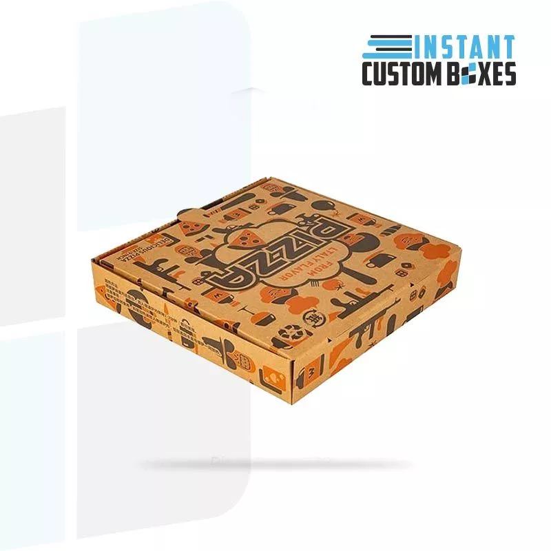 Custom Kraft Pizza Boxes