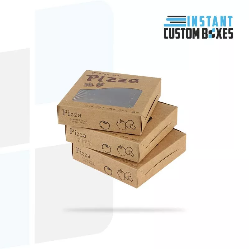 Custom Kraft Pizza Boxes