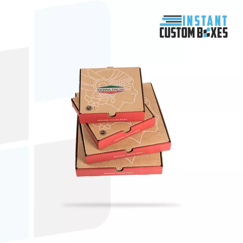 Custom Kraft Pizza Boxes