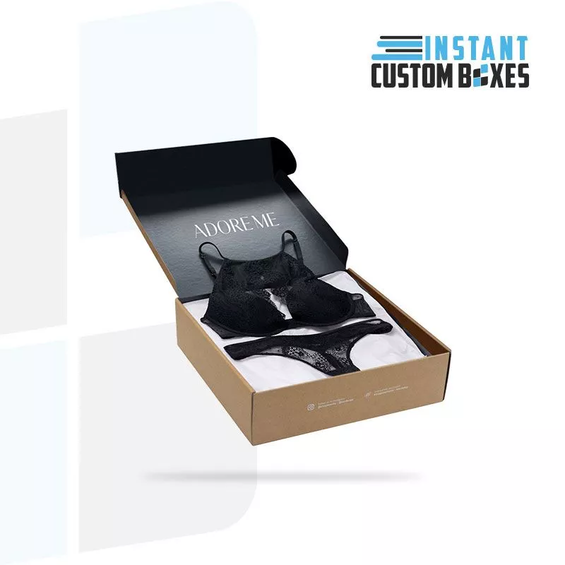 custom kraft undergarments box