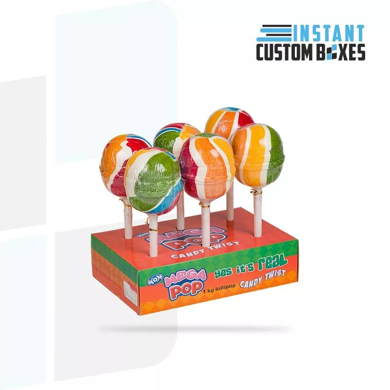 Custom Lollipop Display Boxes