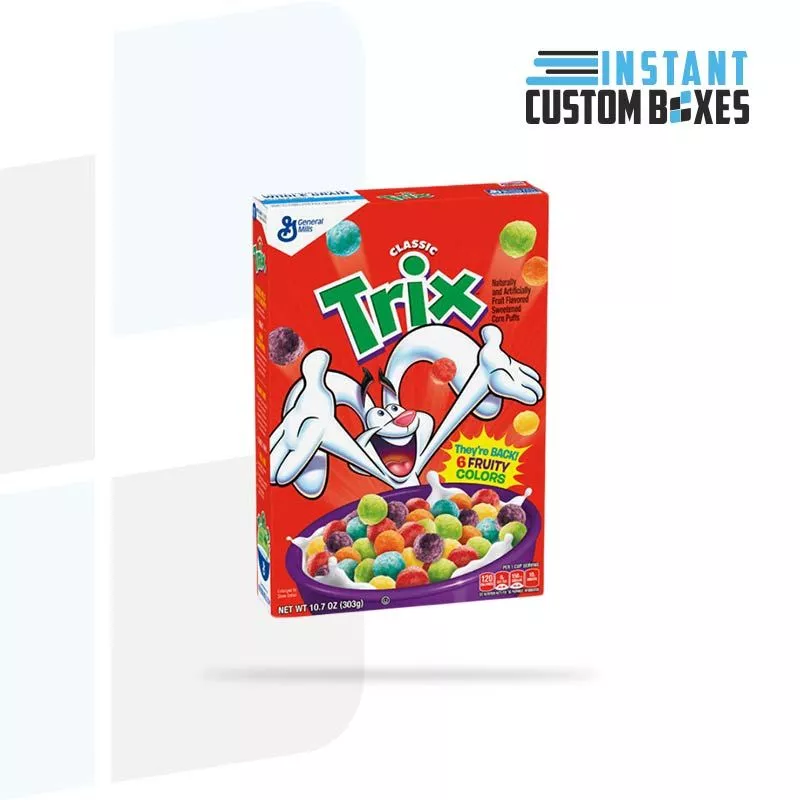 Custom Offset Multi Color Printed Cereal Boxes