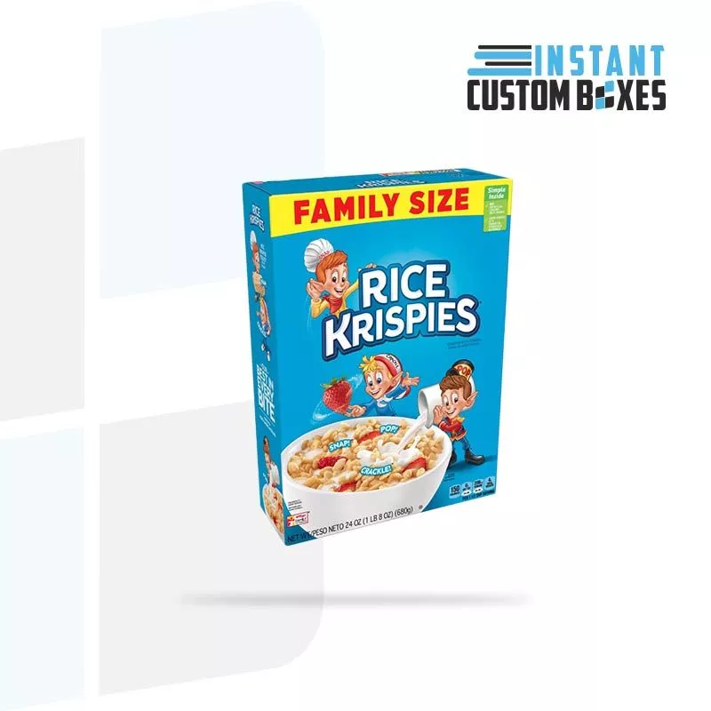 Custom Offset Multi Color Printed Cereal Boxes