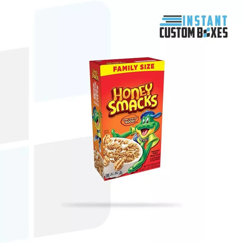 Custom Offset Multi Color Printed Cereal Boxes