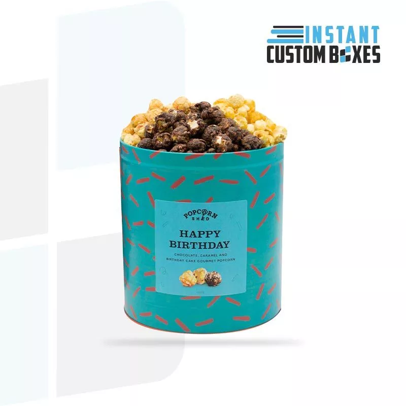 Custom Popcorn Gift Boxes