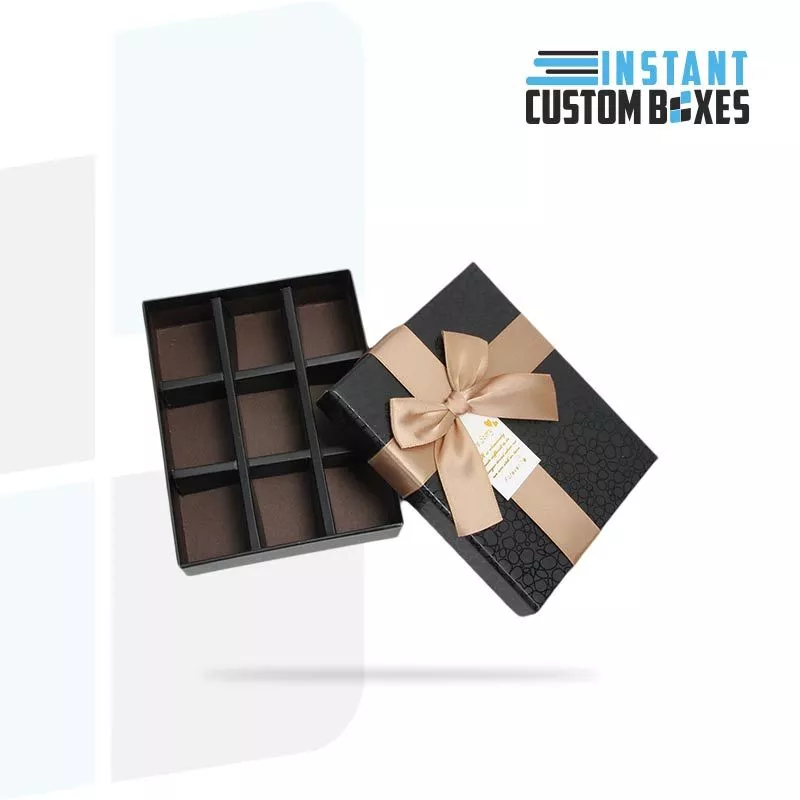 Custom Printed Chocolate Rigid Boxes