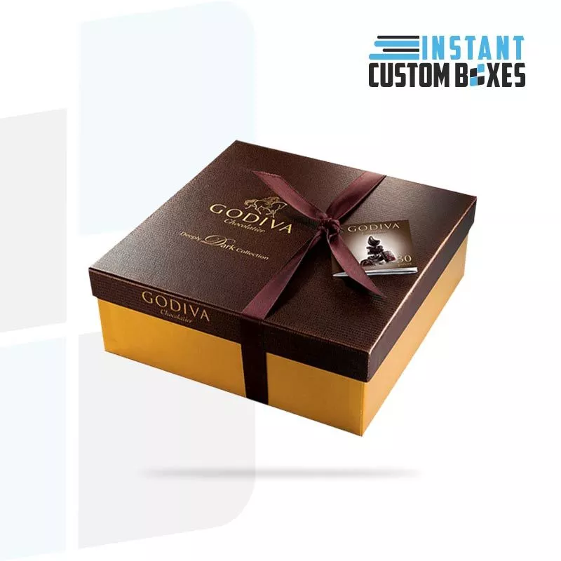 Custom Printed Chocolate Rigid Boxes