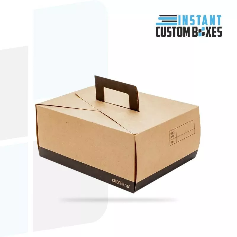 Custom handled Takeout Boxes