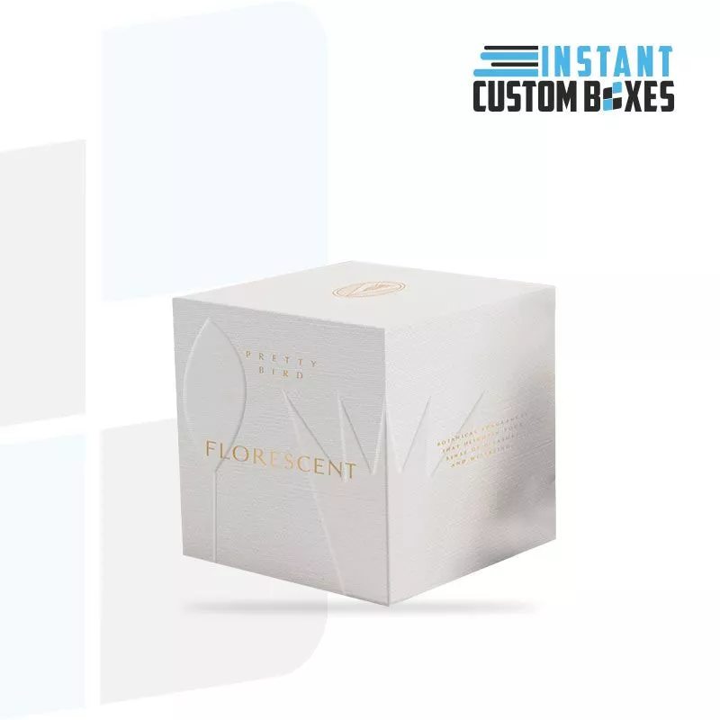 Custom Candle Boxes with Embossing Debossing