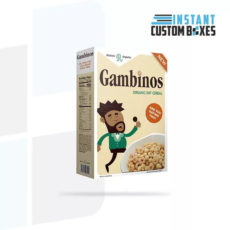 Custom Boxboard Cereal Boxes