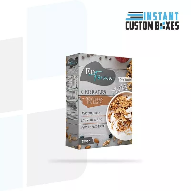 Custom Boxboard Cereal Boxes