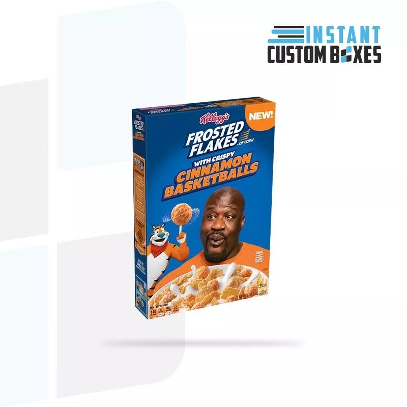 Custom Cereal Boxes with Matte Lamination