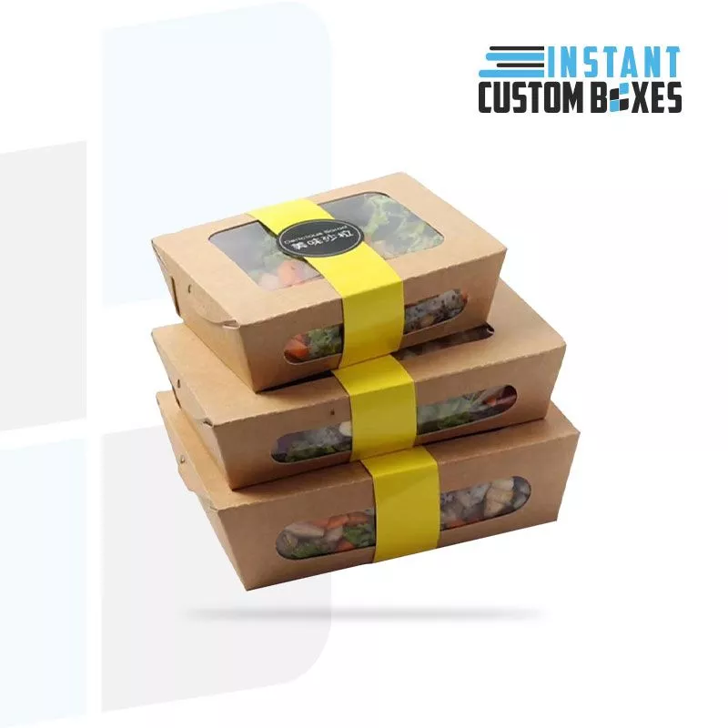 Custom Design Food Boxes with Display Window