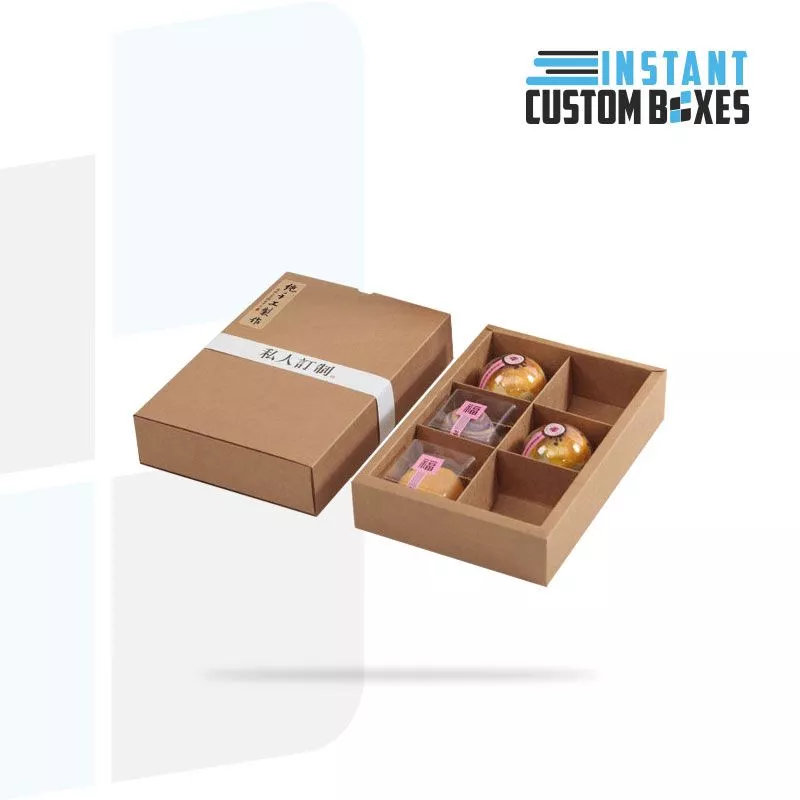 Custom Design Food Boxes with Dividers