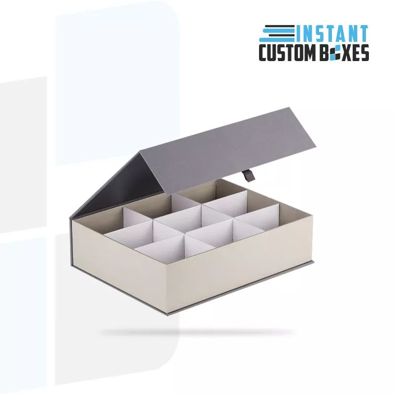 Custom Design Food Boxes with Dividers