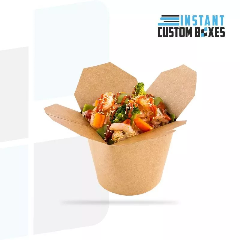 Custom Design Kraft Food Boxes