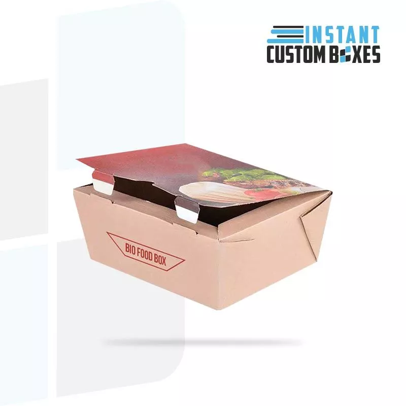 Custom Design Kraft Food Boxes