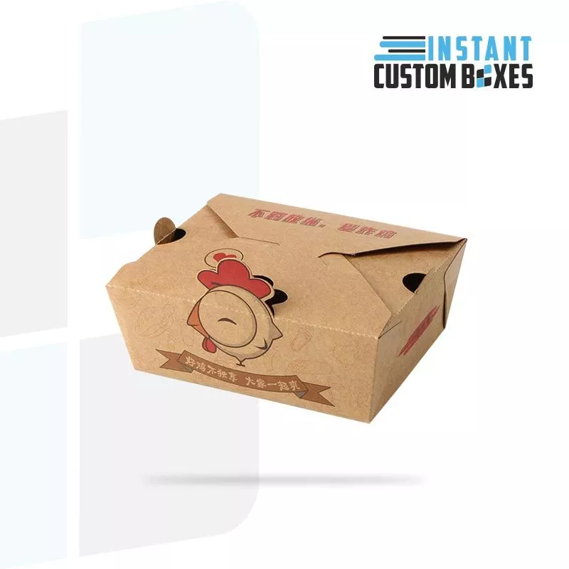 Custom Grease Resistant Food boxes