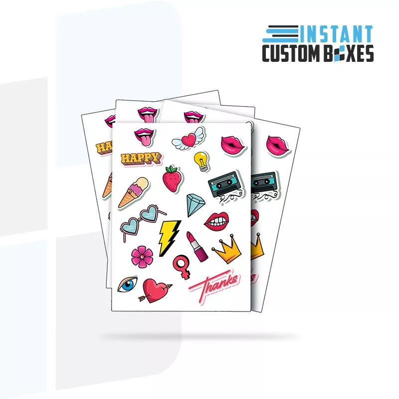 custom page stickers