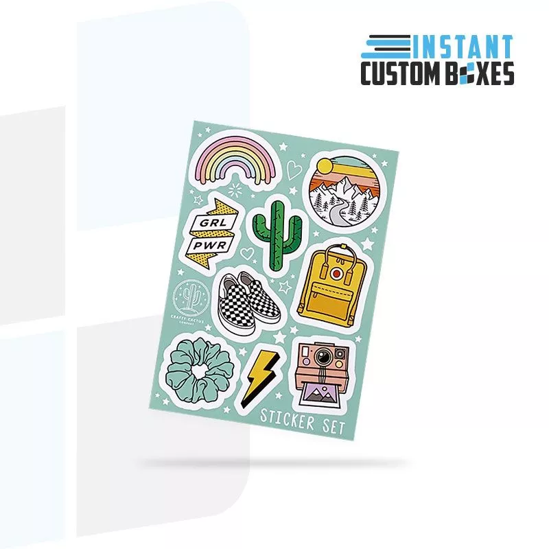 custom page stickers