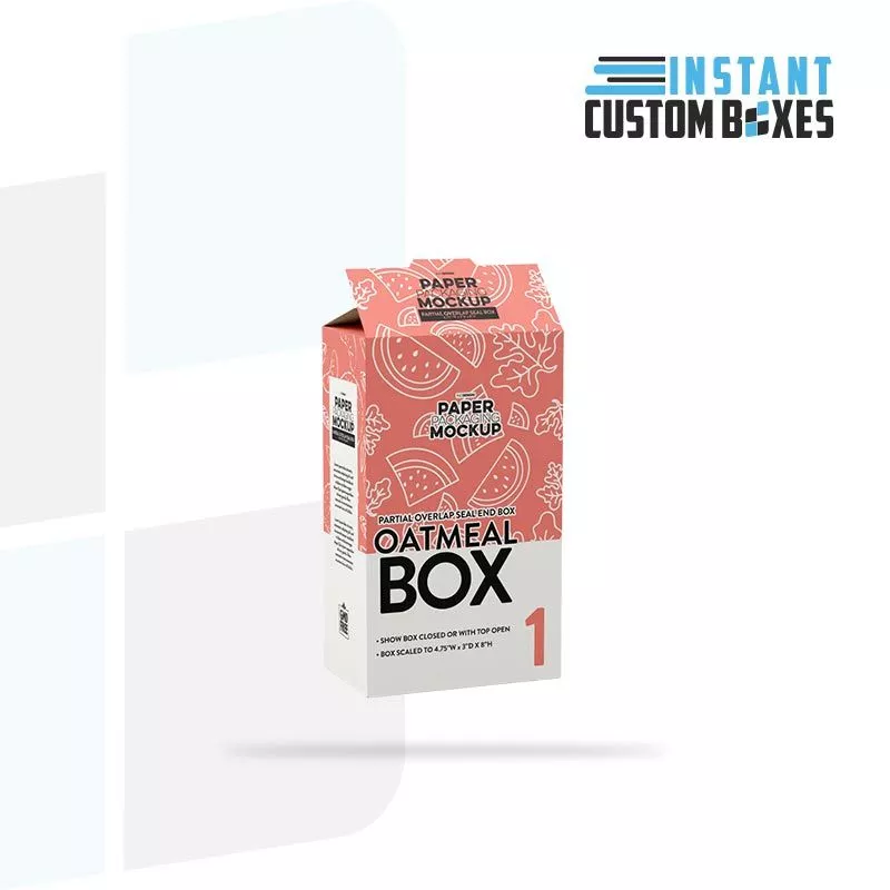 Custom Seal End Cereal Boxes