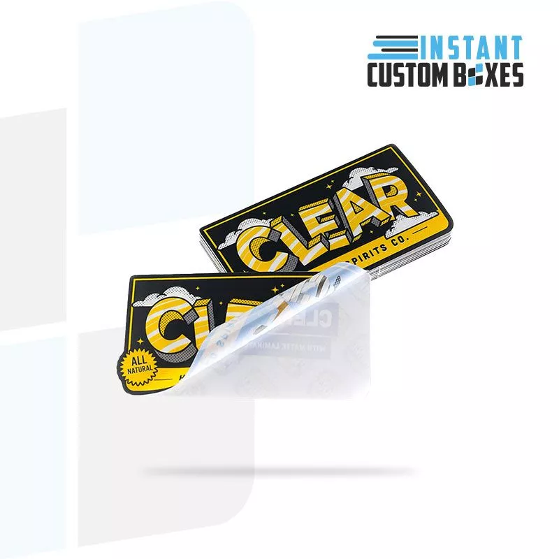 Custom Transparent Stickers