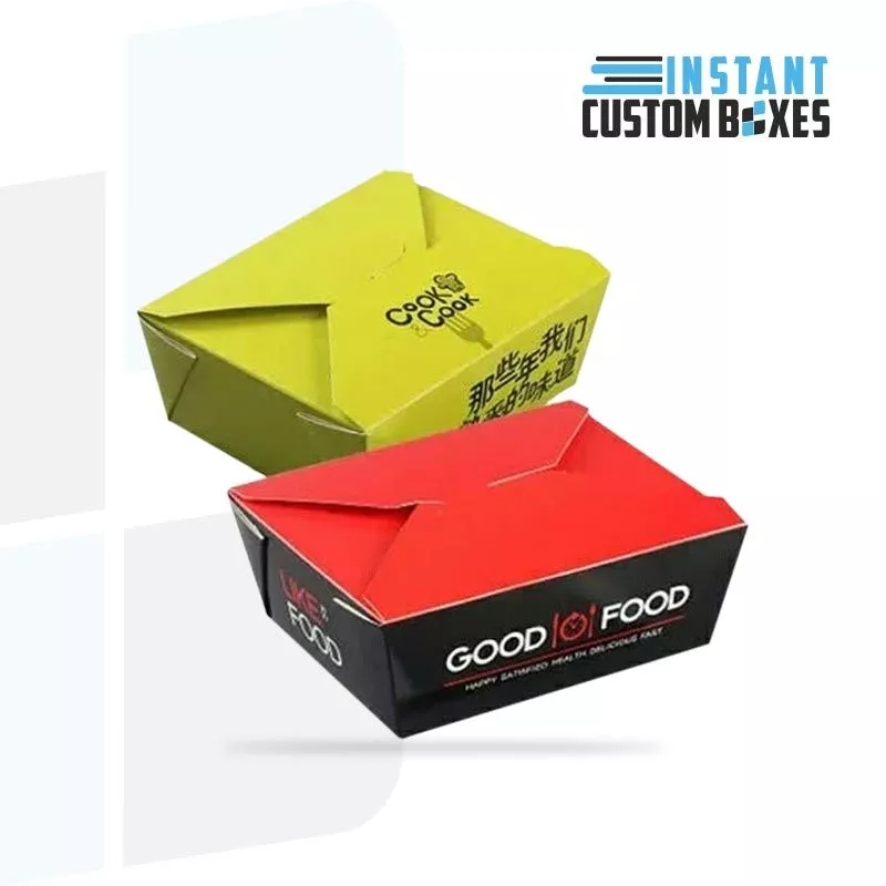 Custom Water Resistant Food Boxes