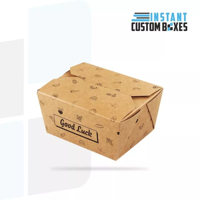 Custom Water Resistant Food Boxes