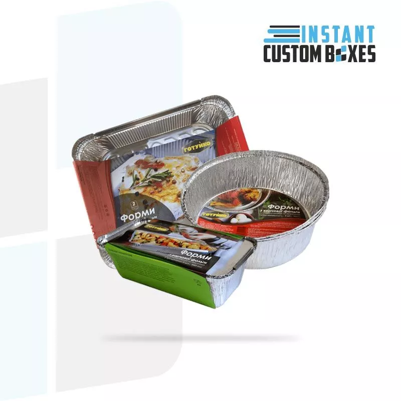 Custom Foil Boxes for Food Storage