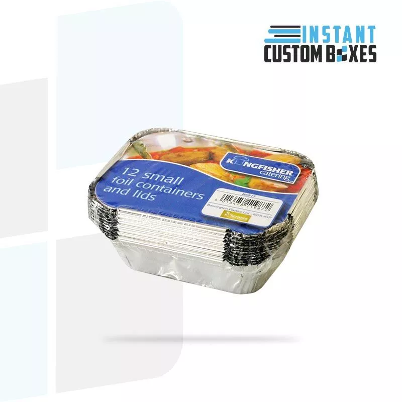 Custom Foil Boxes for Food Storage